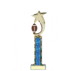 Trophies - #Football Shooting Star Spinner B Style Trophy